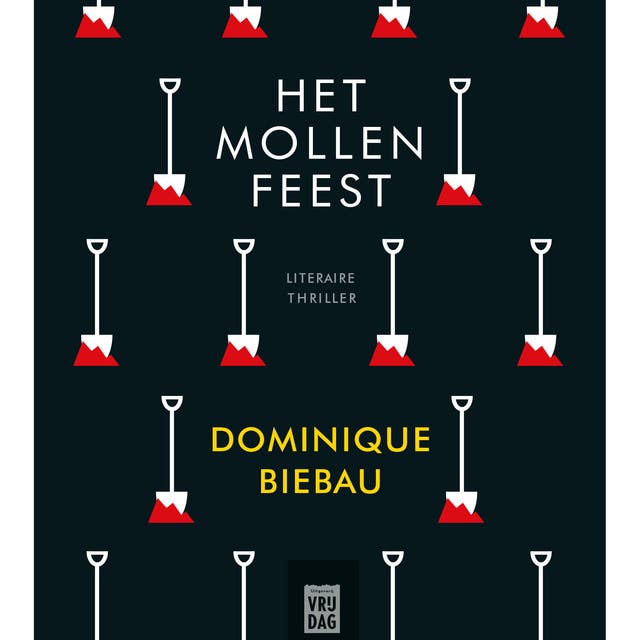 Het mollenfeest – omslag van het luisterboek van Dominique Biebau