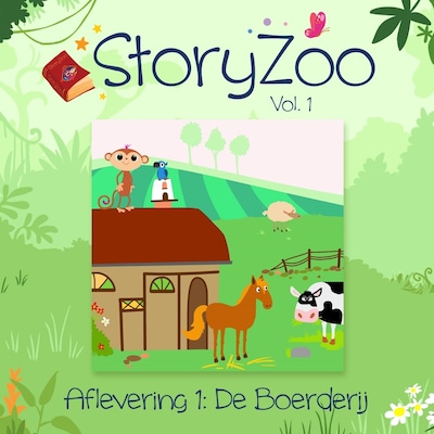 De boerderij – omslag van het luisterboek van StoryZoo
