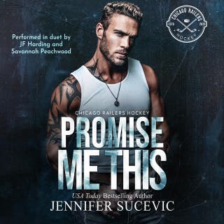 Promise Me This: A Single Dad, Off-Limits Nanny Hockey Romance – omslag till ljudboken av Jennifer Sucevic