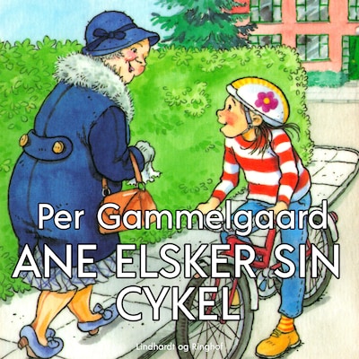 Ane elsker sin cykel – omslag til lydbogen af Per Gammelgaard