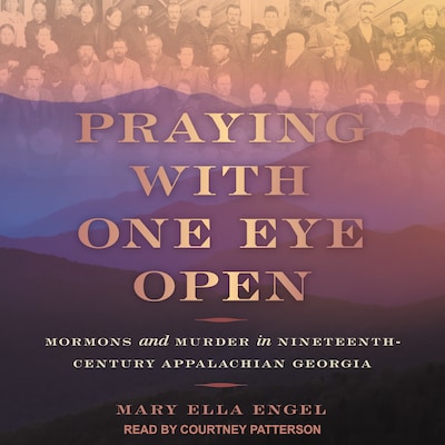 Praying with One Eye Open – omslag til lydbogen af Mary Ella Engel