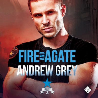 Fire and Agate – omslag til lydbogen af Andrew Grey