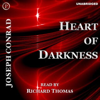 Heart of Darkness – omslag till ljudboken av Joseph Conrad