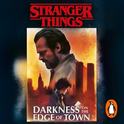 Stranger Things: Darkness on the Edge of Town – omslag til lydbogen af Adam Christopher