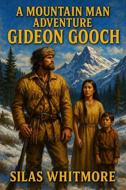 Gideon Gooch: A Mountain Man Adventure – omslag til lydbogen af Silas Whitmore