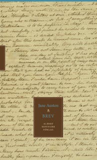 Jane Austens brev – omslag till ljudboken av Jane Austen