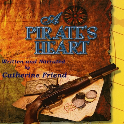 A Pirate's Heart – omslag til lydbogen af Catherine Friend
