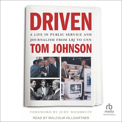 Driven – omslag til lydbogen af Tom Johnson