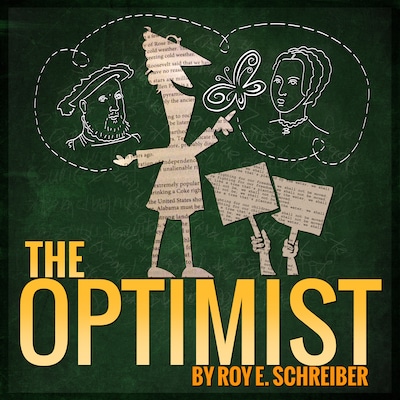 The Optimist – okładka audiobooka, autor Roy Schreiber