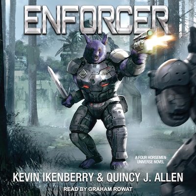 Enforcer – omslag til lydbogen af Kevin Ikenberry, Quincy J. Allen