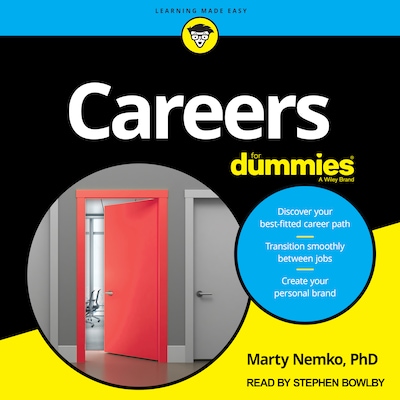 Careers For Dummies – omslag til lydbogen af Marty Nemko