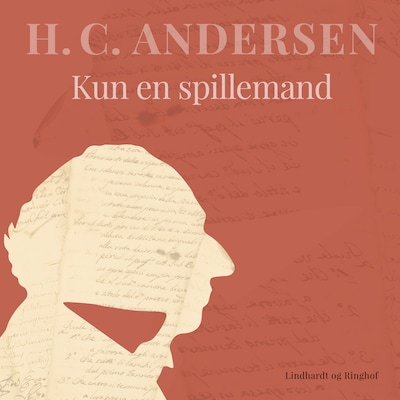 Kun en spillemand – omslag til lydbogen af H. C. Andersen