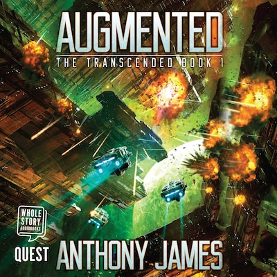Augmented – omslag til lydbogen af Anthony James