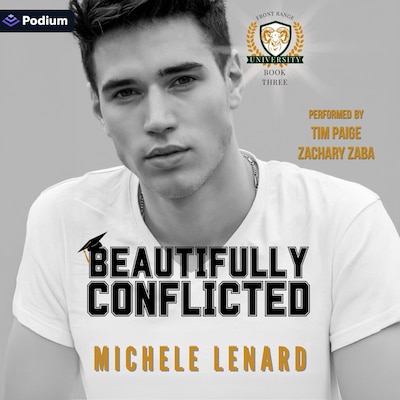 Beautifully Conflicted – omslag til lydbogen af Michele Lenard