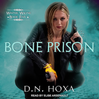 Bone Prison – omslag til lydbogen af D.N. Hoxa