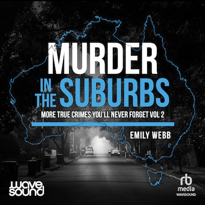 Murder in the Suburbs – omslag til lydbogen af Emily Webb