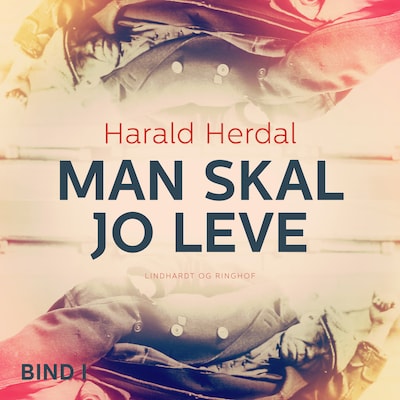 Man skal jo leve I – omslag til lydbogen af Harald Herdal