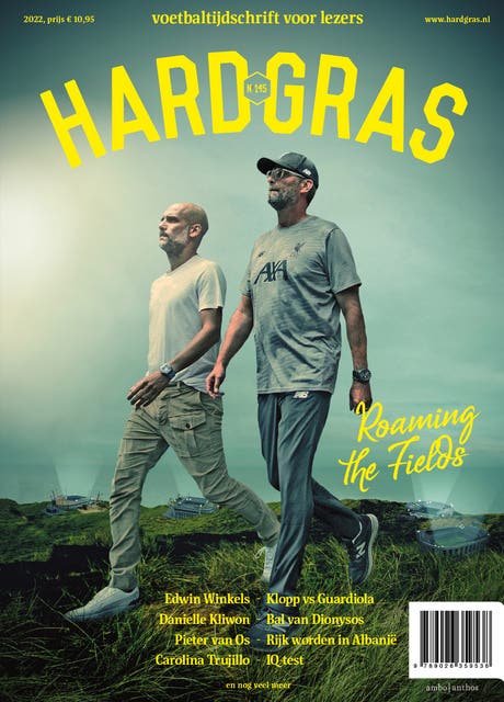 Hard gras 145 - augustus 2022: Roaming the Fields – omslag van het luisterboek van Tijdschrift Hard Gras