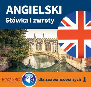 Angielski Słówka i zwroty dla zaawansowanych 1 – okładka audiobooka, autor Monika Ewa Puszczak, Monika Olizarowicz-Strygner
