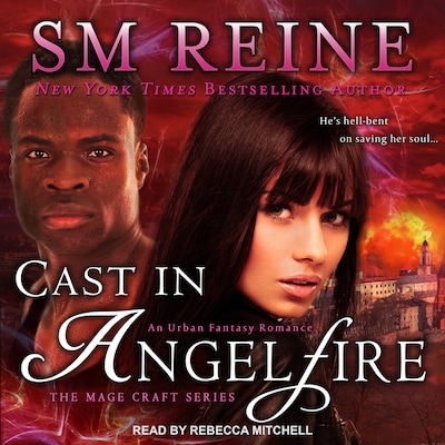 Cast in Angelfire – omslag til lydbogen af SM Reine