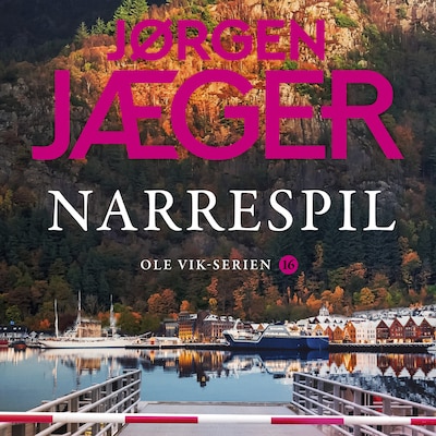 Narrespil - 16 – omslag til lydbogen af Jørgen Jæger