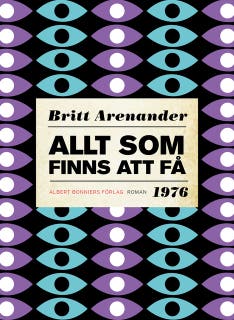 Allt som finns att få – omslag till ljudboken av Britt Arenander