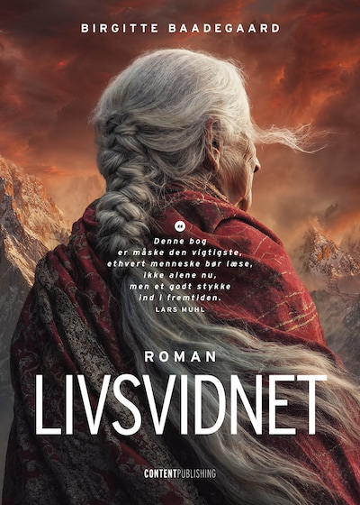 Livsvidnet – omslag til lydbogen af Birgitte Baadegaard