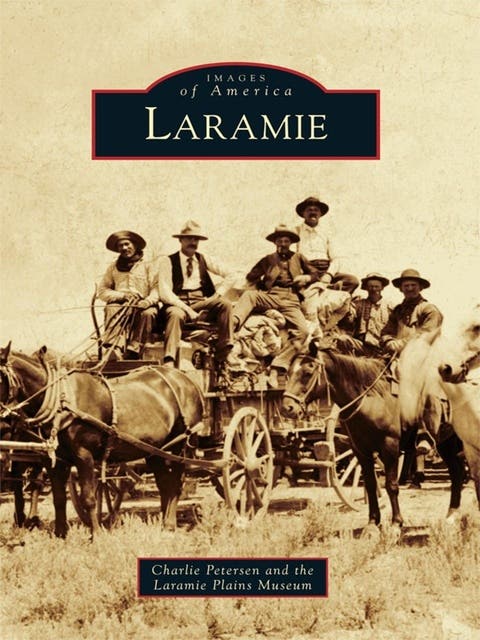 Laramie – omslag til lydbogen af Charlie Petersen, Laramie Plains Museum