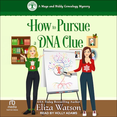 How to Pursue a DNA Clue – omslag til lydbogen af Eliza Watson
