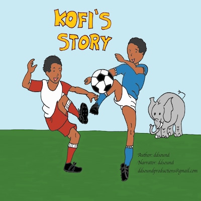 Kofi's Story – omslag till ljudboken av ddsound