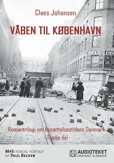 Våben til København – omslag til lydbogen af Claes Johansen