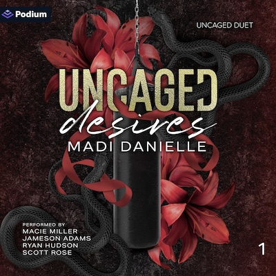 Uncaged Desires – omslag til lydbogen af Madi Danielle