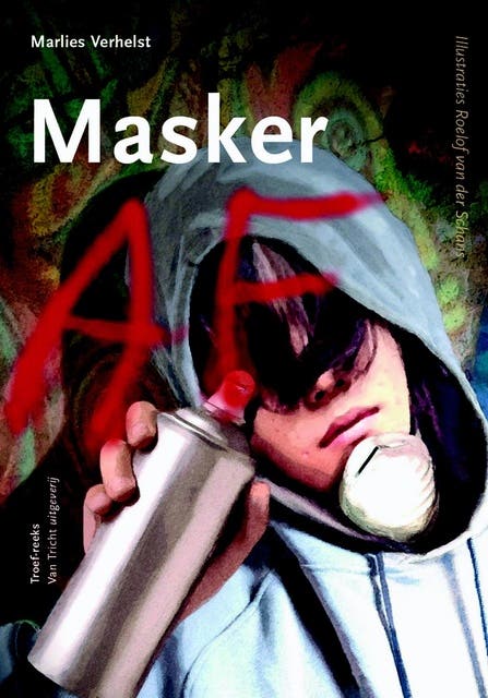 Masker af – omslag van het luisterboek van Marlies Verhelst