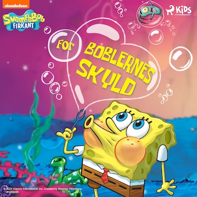 SvampeBob Firkant – For boblernes skyld – omslag til lydbogen af SpongeBob Squarepants