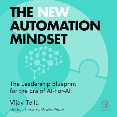 The New Automation Mindset – omslag til lydbogen af Vijay Tella