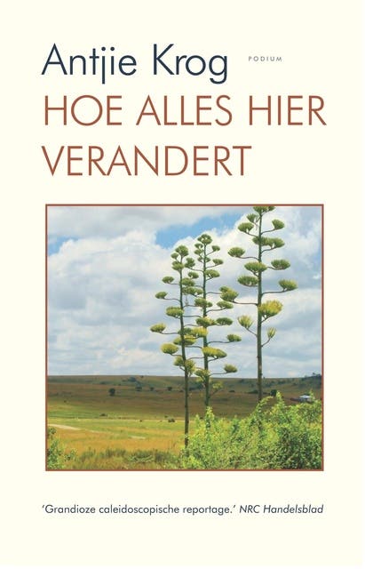 Hoe alles hier verandert – omslag van het luisterboek van Antjie Krog