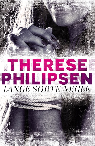 Lange sorte negle – omslag til lydbogen af Therese Philipsen