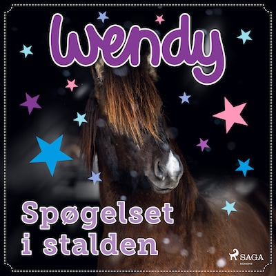 Wendy – Spøgelset i stalden – omslag til lydbogen af Rikke Andreassen
