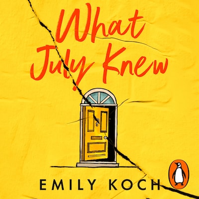 What July Knew – omslag til lydbogen af Emily Koch