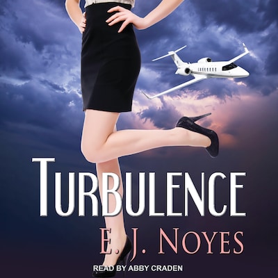 Turbulence – omslag til lydbogen af E.J. Noyes