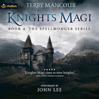 Knights Magi – omslag til lydbogen af Terry Mancour