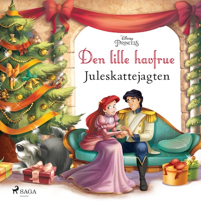 Den lille havfrue - Juleskattejagten – omslag til lydbogen af Disney