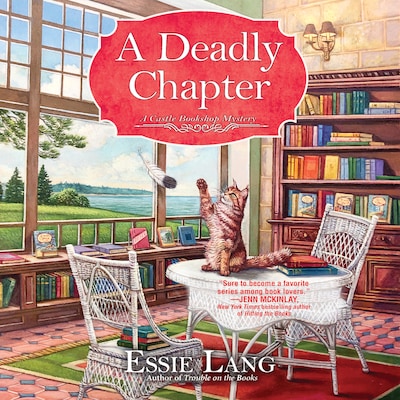 A Deadly Chapter – okładka audiobooka, autor Essie Lang