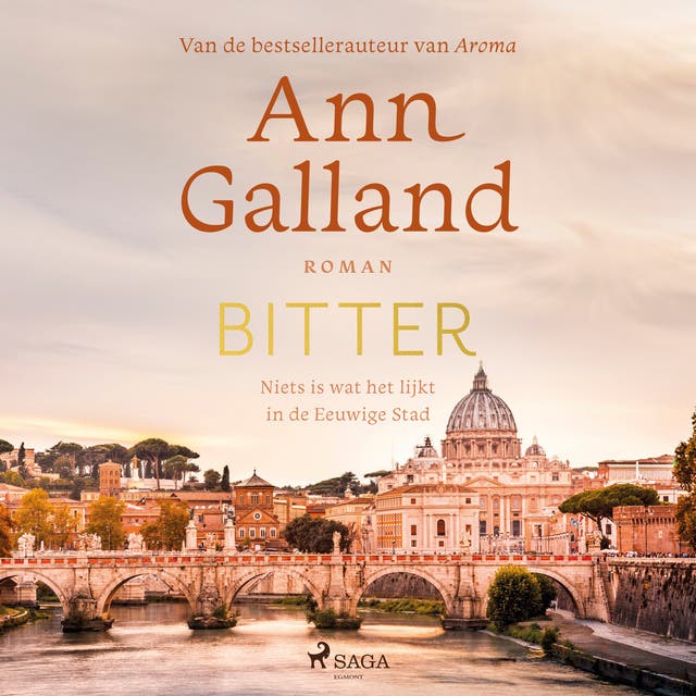 Bitter – omslag van het luisterboek van Ann Galland