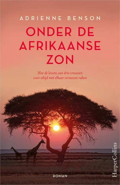 Onder de Afrikaanse zon – omslag van het luisterboek van Adrienne Benson