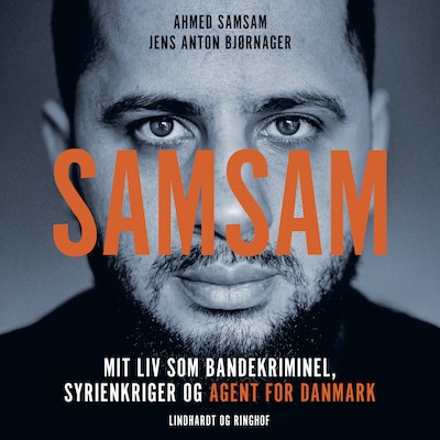 Samsam – omslag til lydbogen af Jens Anton Bjørnager, Ahmed Samsam