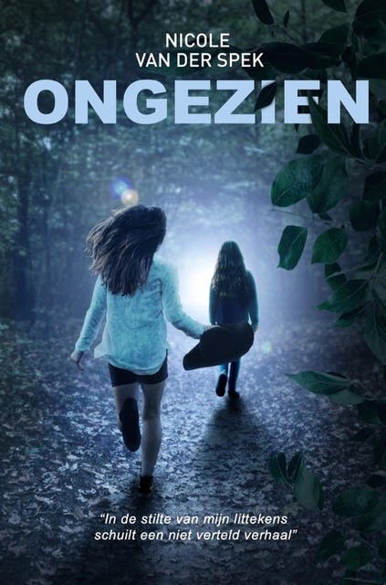 Ongezien – omslag van het luisterboek van Nicole van der Spek