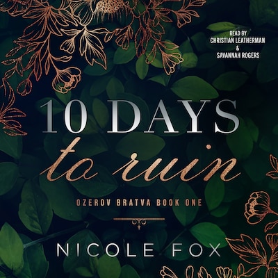 10 Days to Ruin – okładka audiobooka, autor Nicole Fox