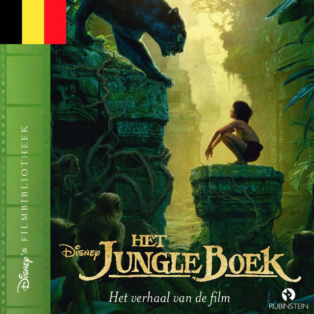The Jungle Book: het verhaal van de film – omslag van het luisterboek van Disney Pixar