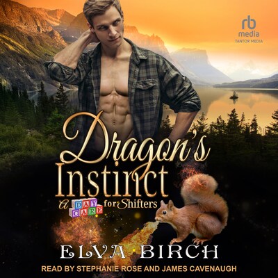 Dragon’s Instinct – omslag til lydbogen af Elva Birch